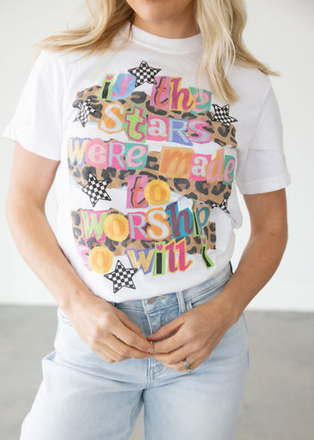 If The Stars Were Made To Worship Graphic Tee