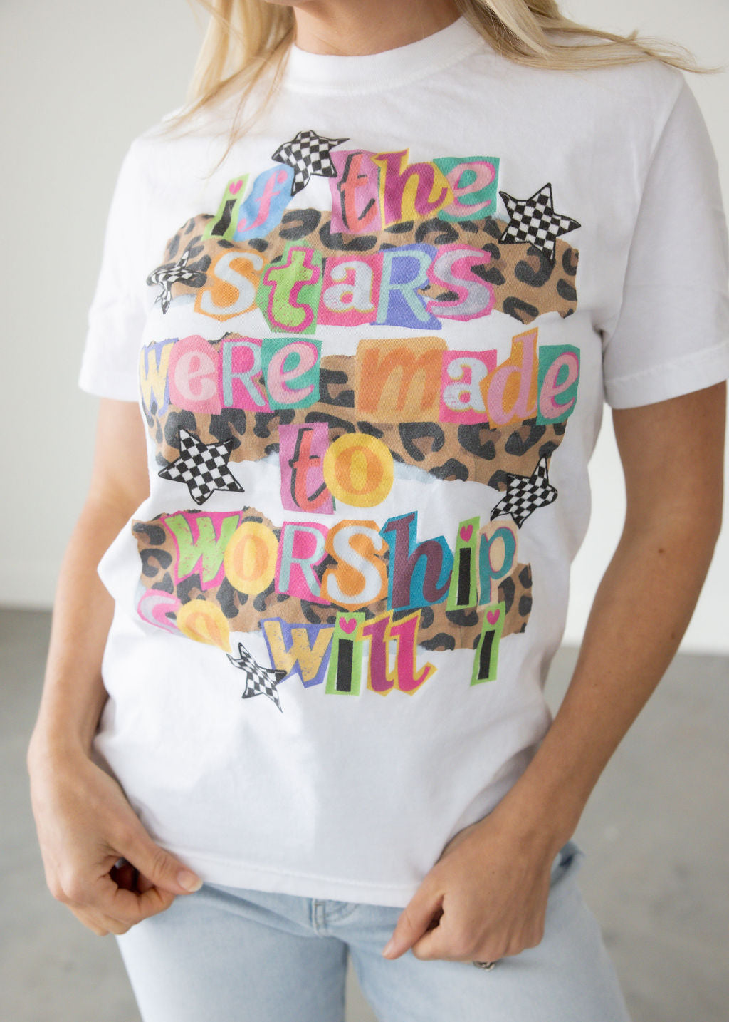 If The Stars Were Made To Worship Graphic Tee