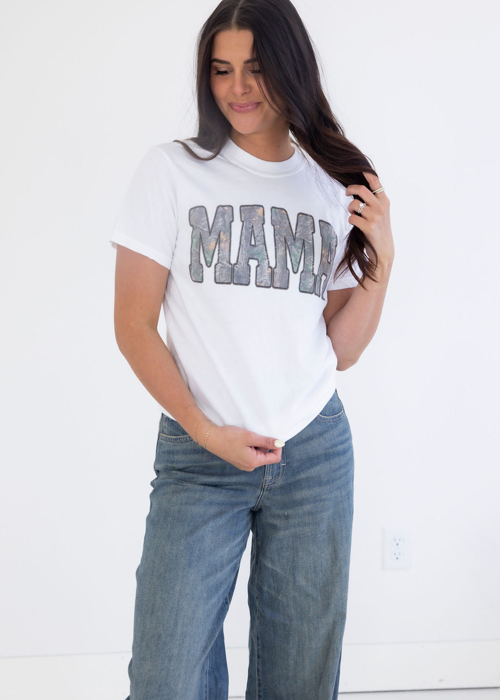 Mama Camo Graphic Tee
