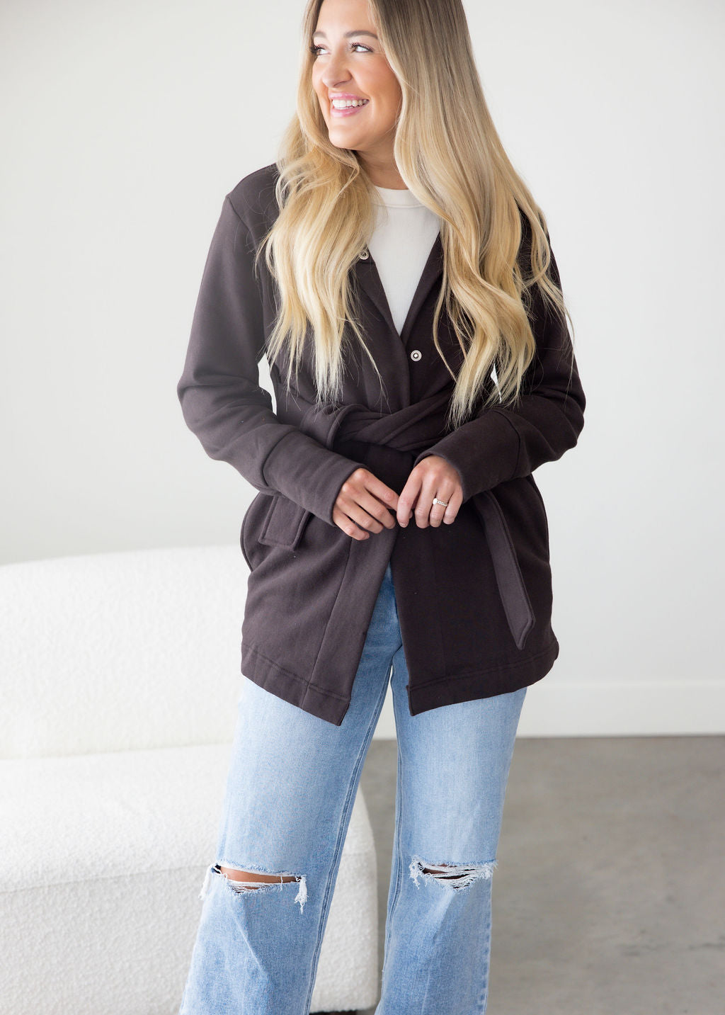 Bailey Wrap Cardigan by Lily & Lottie