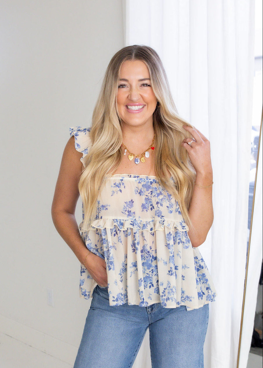 image of Etienne Floral Top