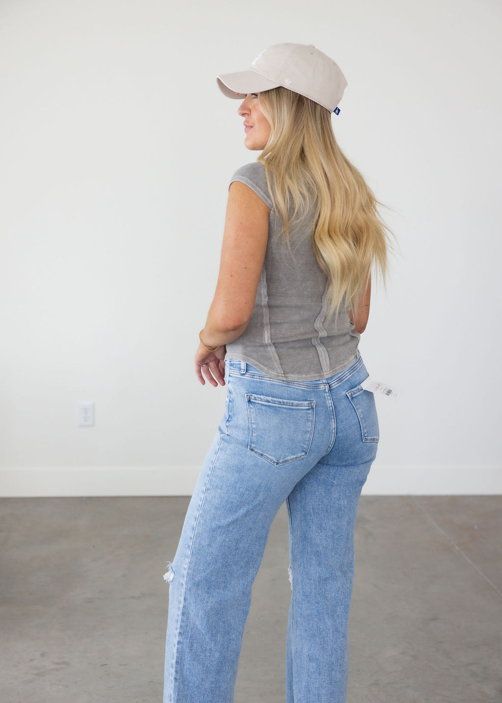 Leigh Henley Ribbed Top