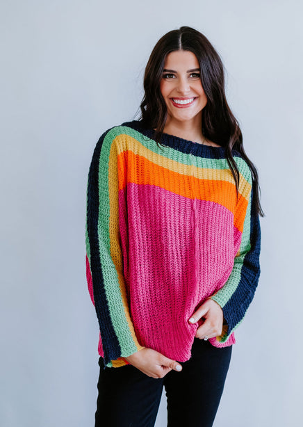 Trystan Striped Sweater