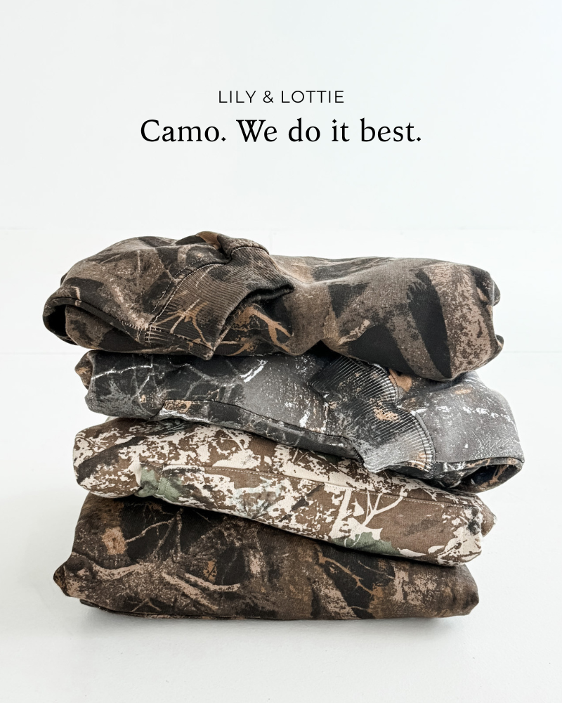 Lily & Lottie. Camo. We do it best.