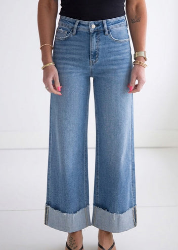 Gracen Lovervet Wide Leg Jean