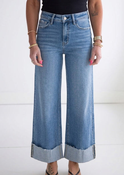 Gracen Lovervet Wide Leg Jean product view