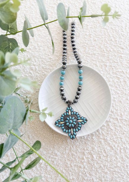 Salley Beaded Necklace Set product view