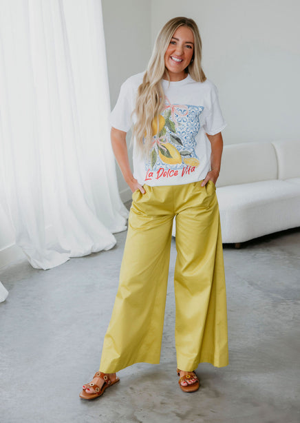 La Dolce Vita Lemon Tee