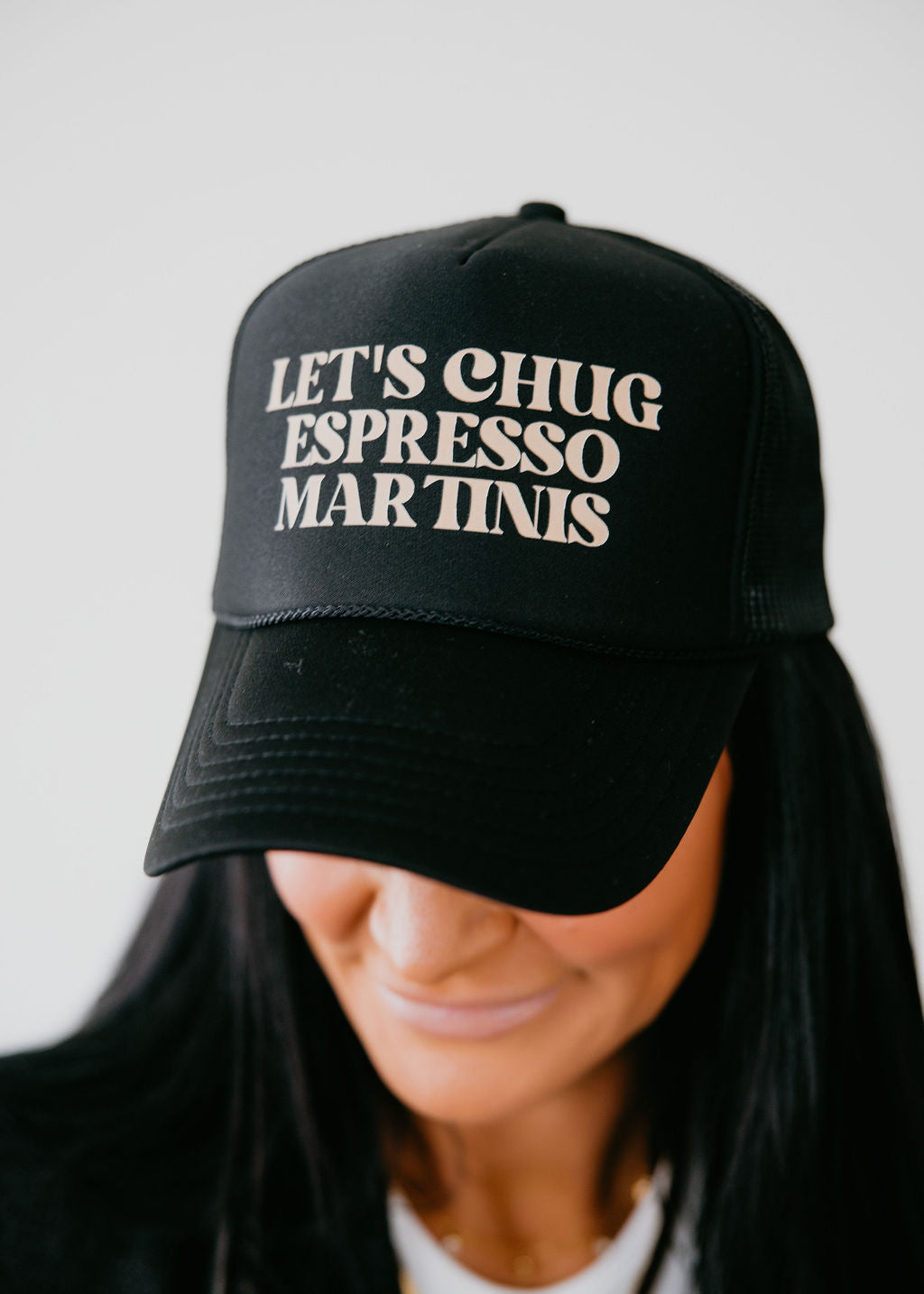 image of Chug Espresso Martinis Trucker Hat