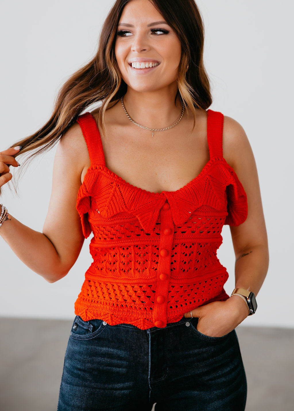 image of Ranie Crochet Top