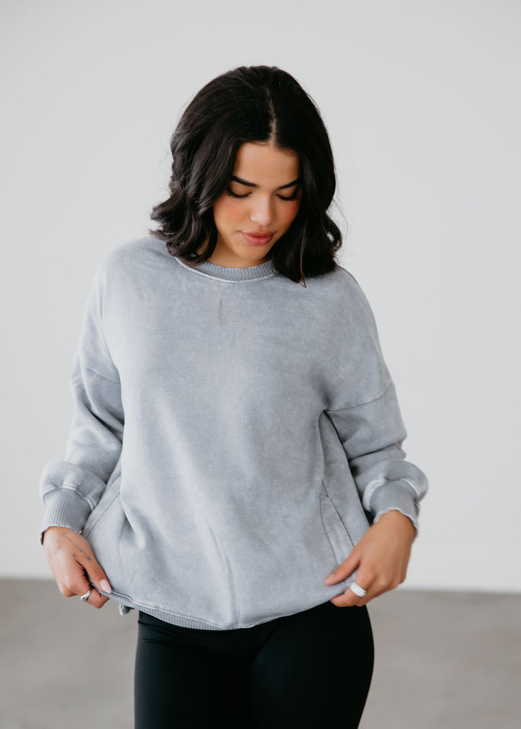 image of Bradie Washed Pullover