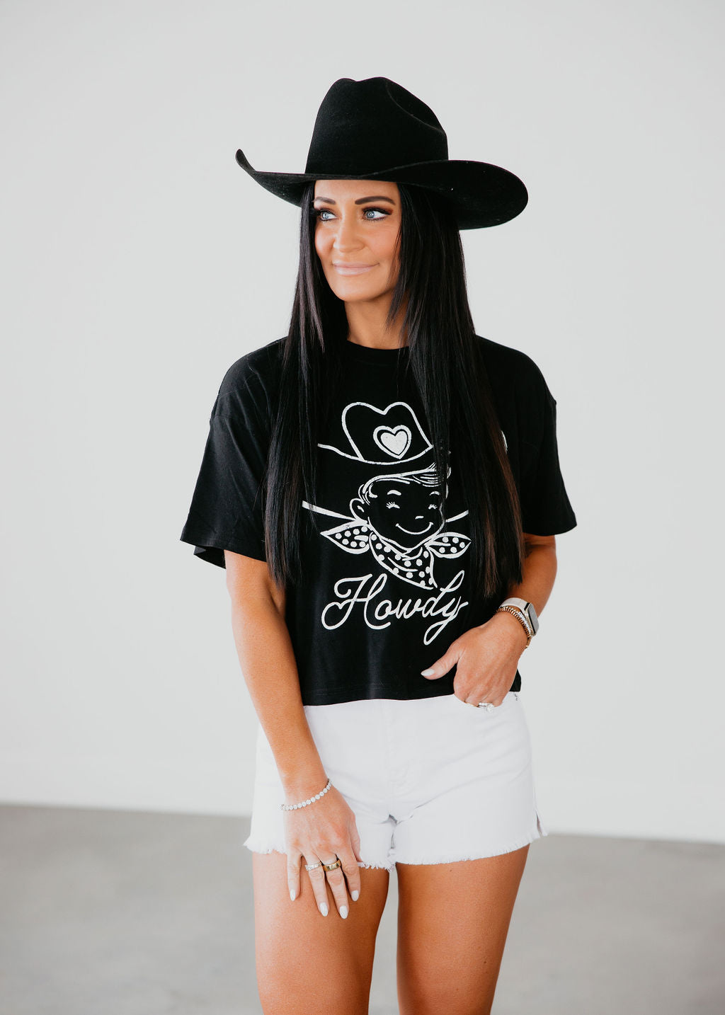image of Howdy Cowboy Graphic Tee