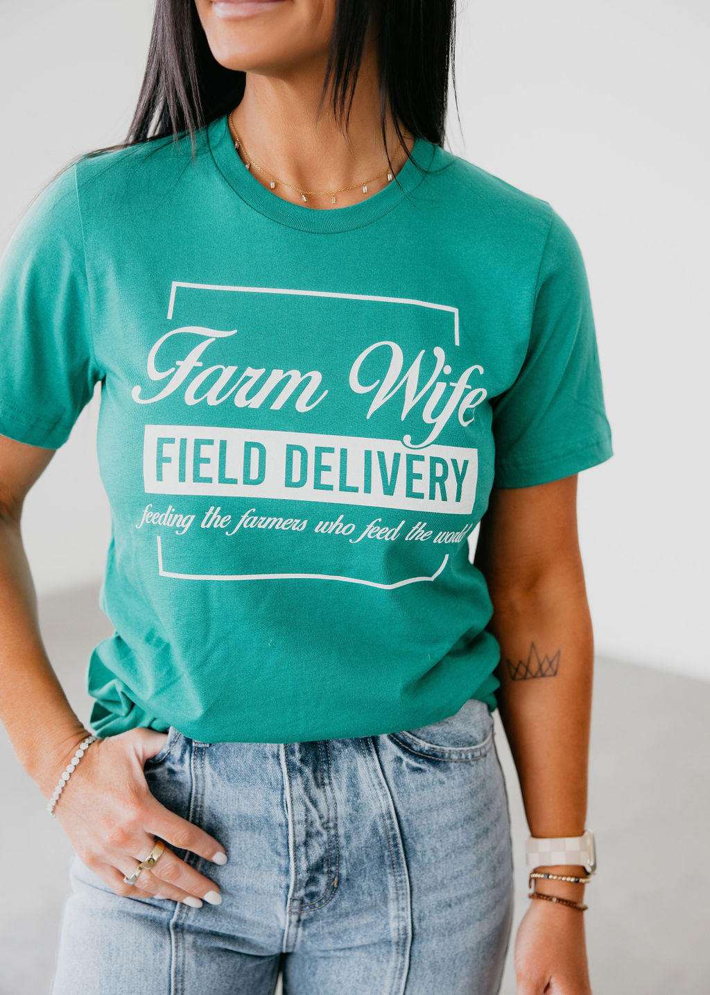 image of Farm Wife Graphic Tee