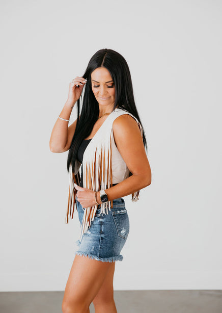 Dollie Fringed Vest