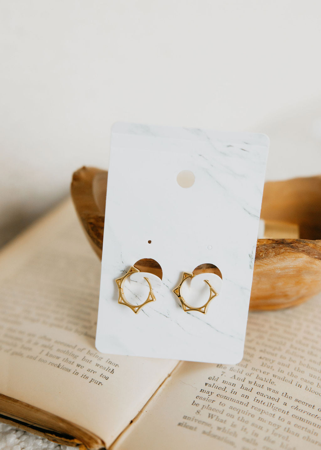 image of Star Huggie Earrings