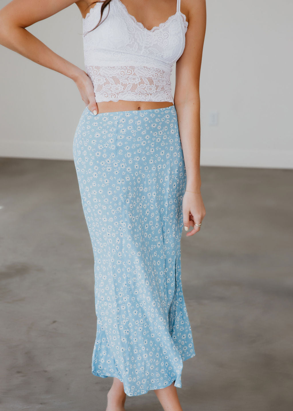 image of Korinna Floral Midi Skirt