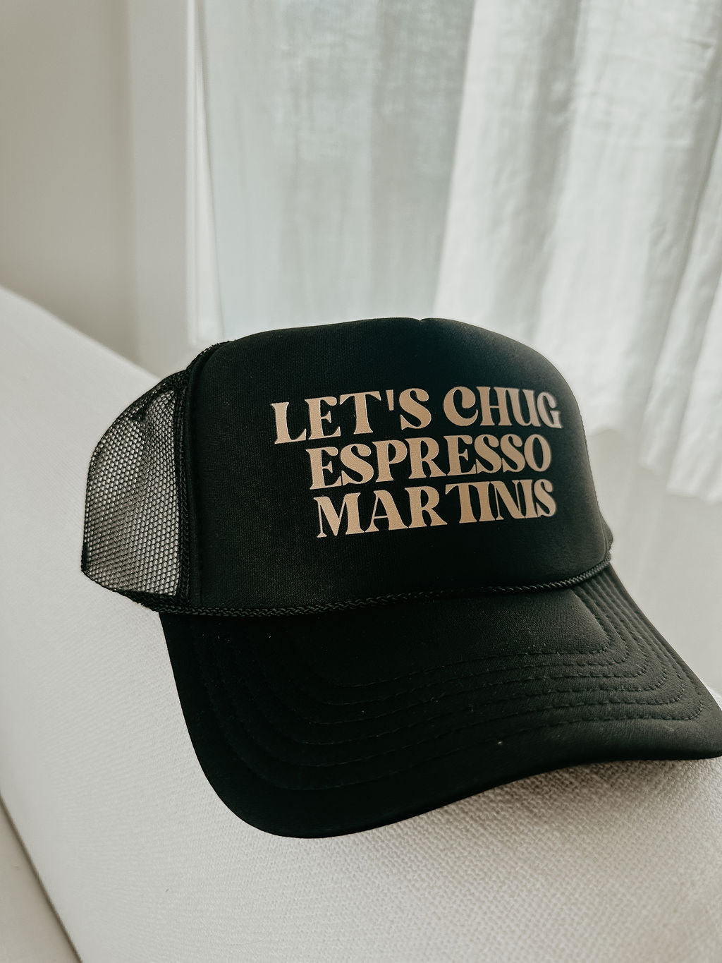 Chug Espresso Martinis Trucker Hat