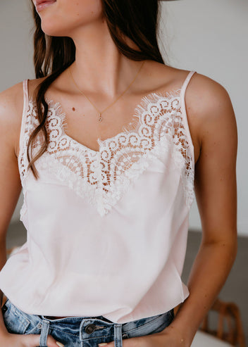 Ricky Lace Trim Camisole