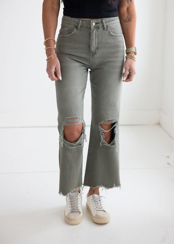 Jozie Vervet Flare Jean