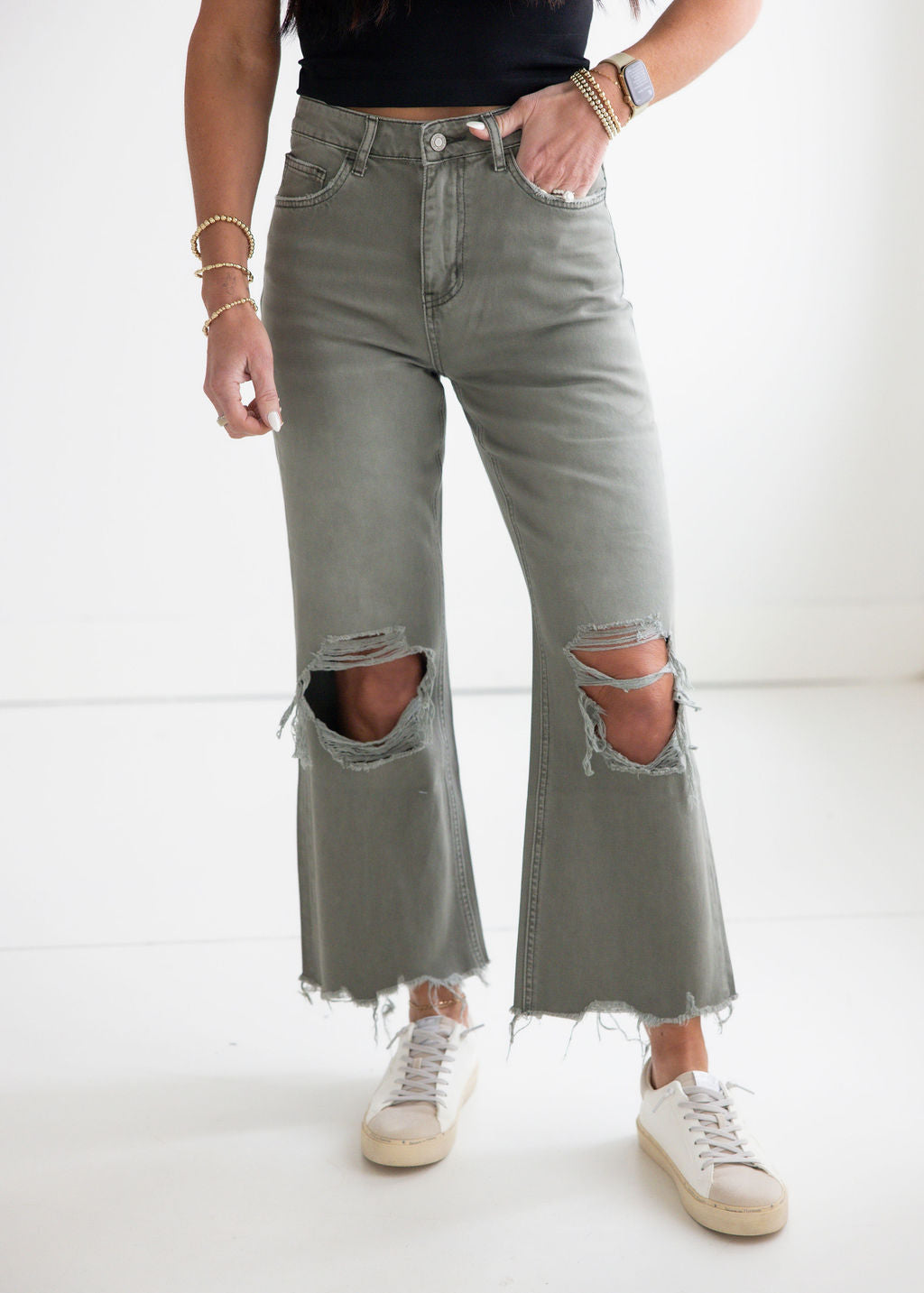 Jozie Vervet Flare Jean