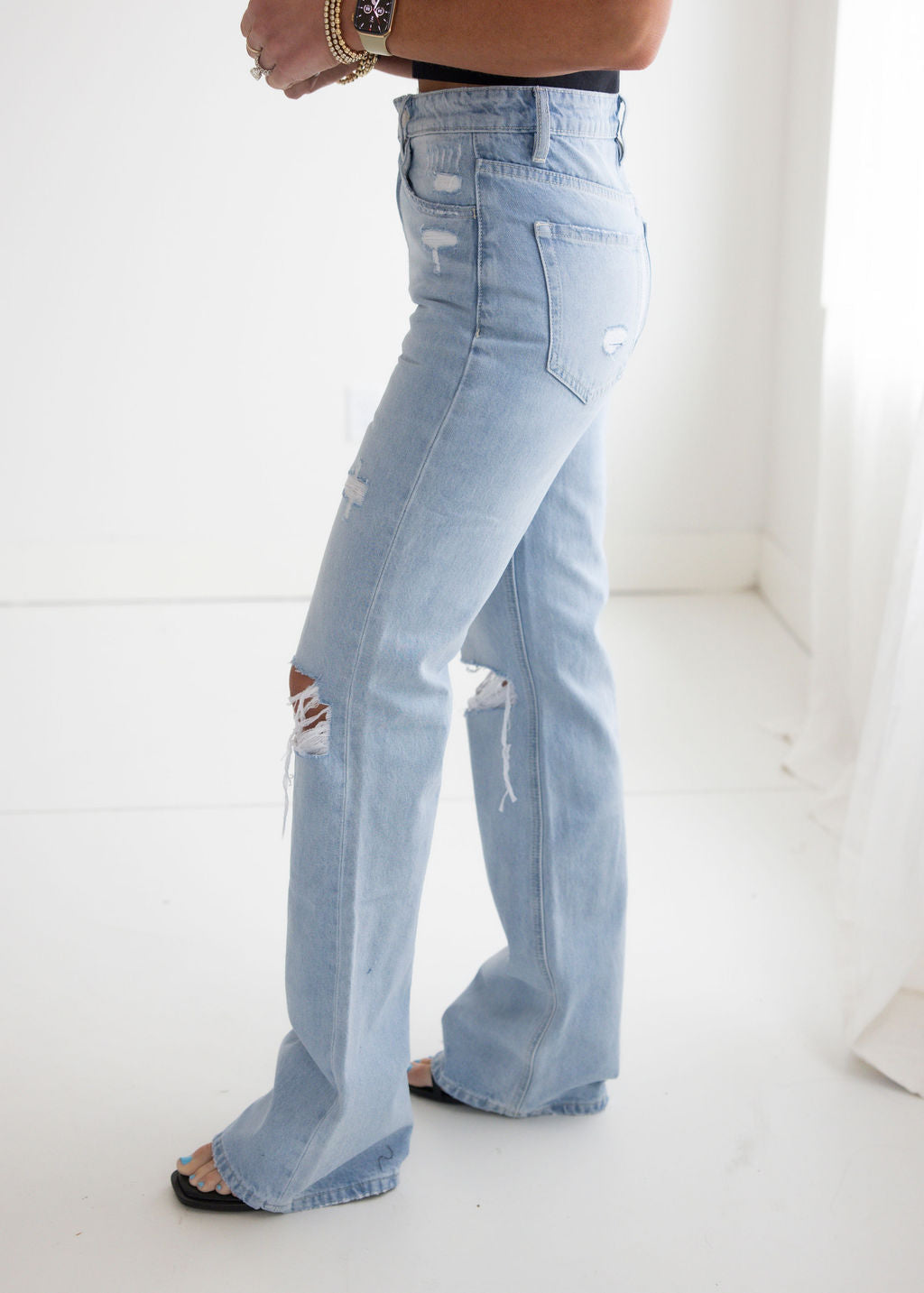 Tillie Vintage Vervet Flare Jean