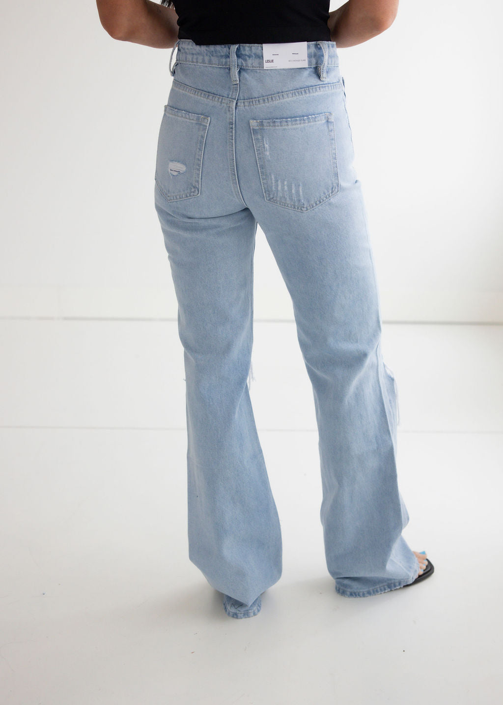 Tillie Vintage Vervet Flare Jean