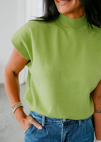 Rhodes Mock Neck Top