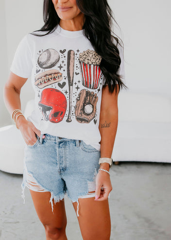 Baseball Retro Graphic Tee