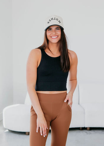 Shawnae High Neckline Tank