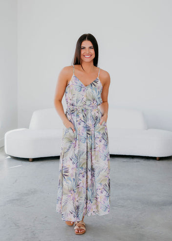 Maui Printed Maxi Dress