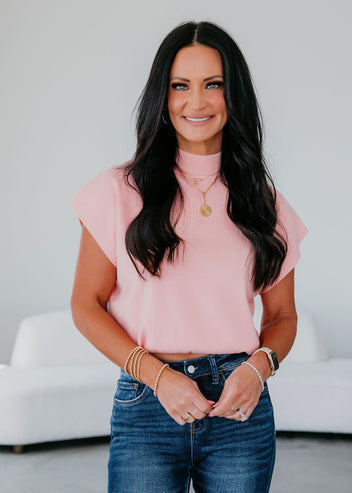 Rhodes Mock Neck Top