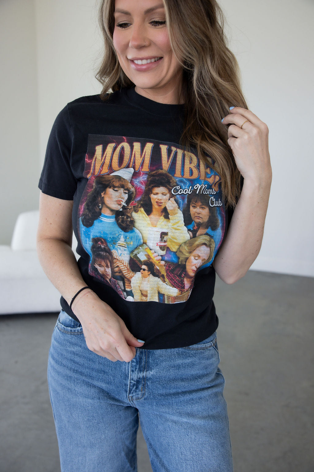 image of Mom Vibes Graphic Tee
