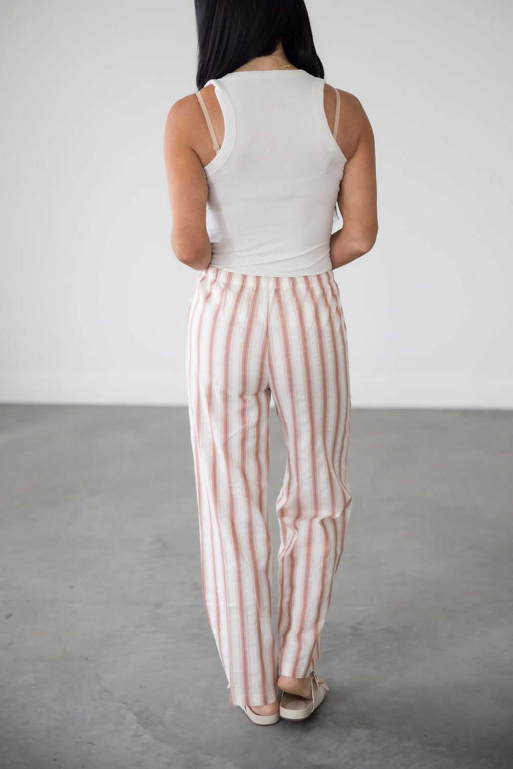 Wilder Striped Linen Pants