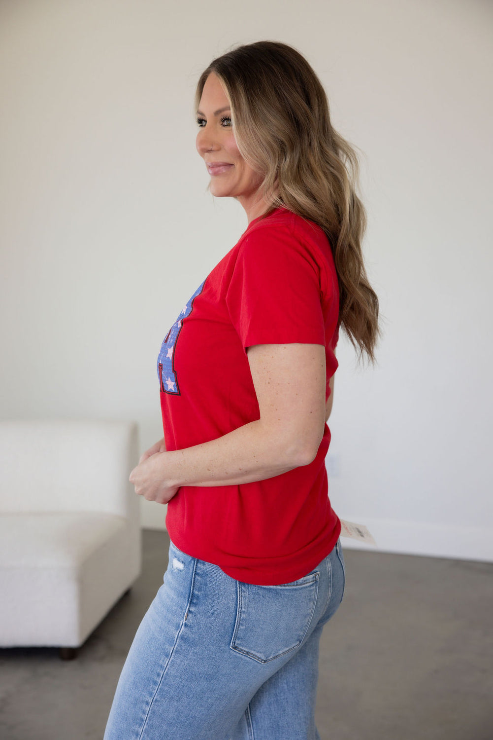USA Stars Graphic Tee
