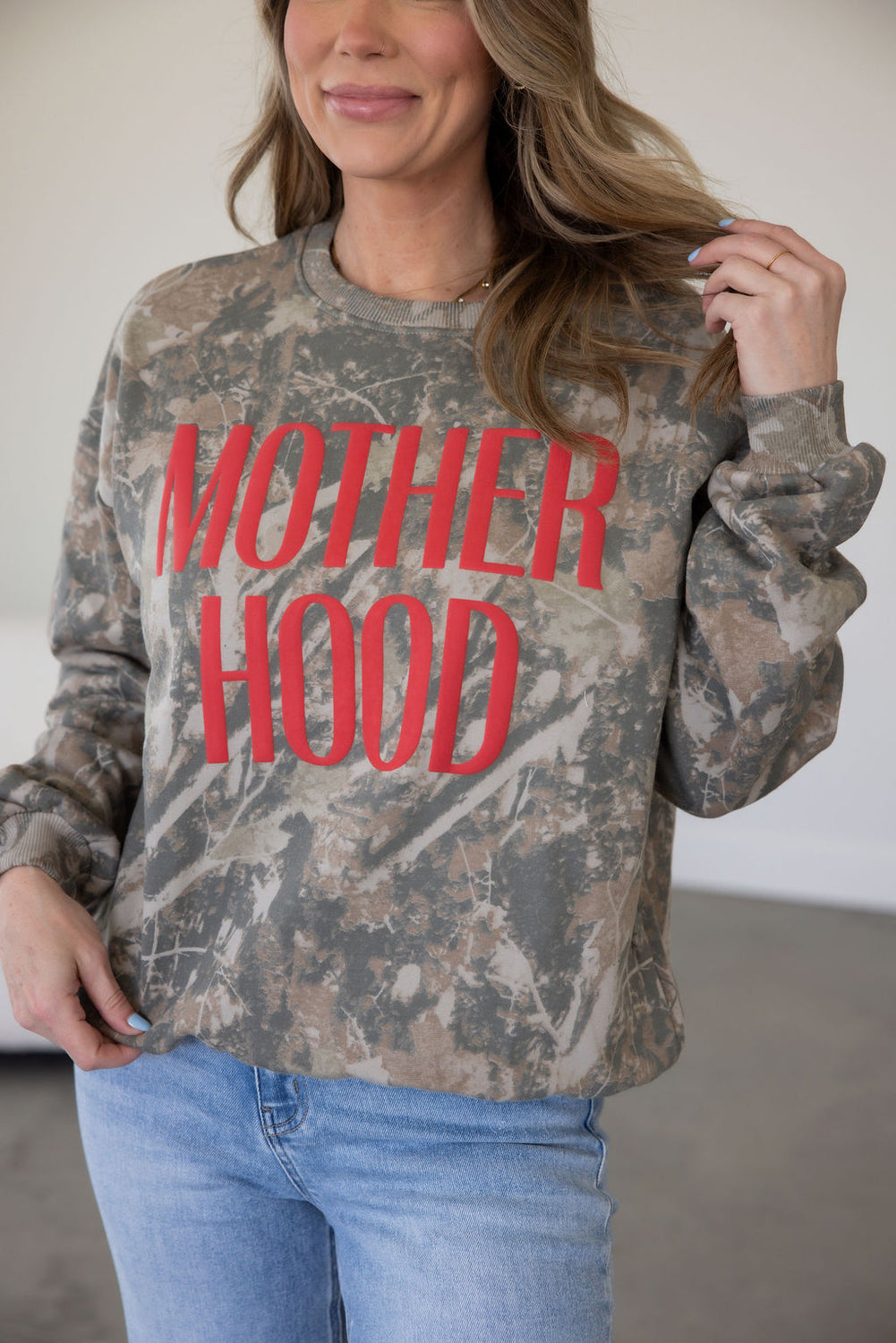 Motherhood Graphic Crew