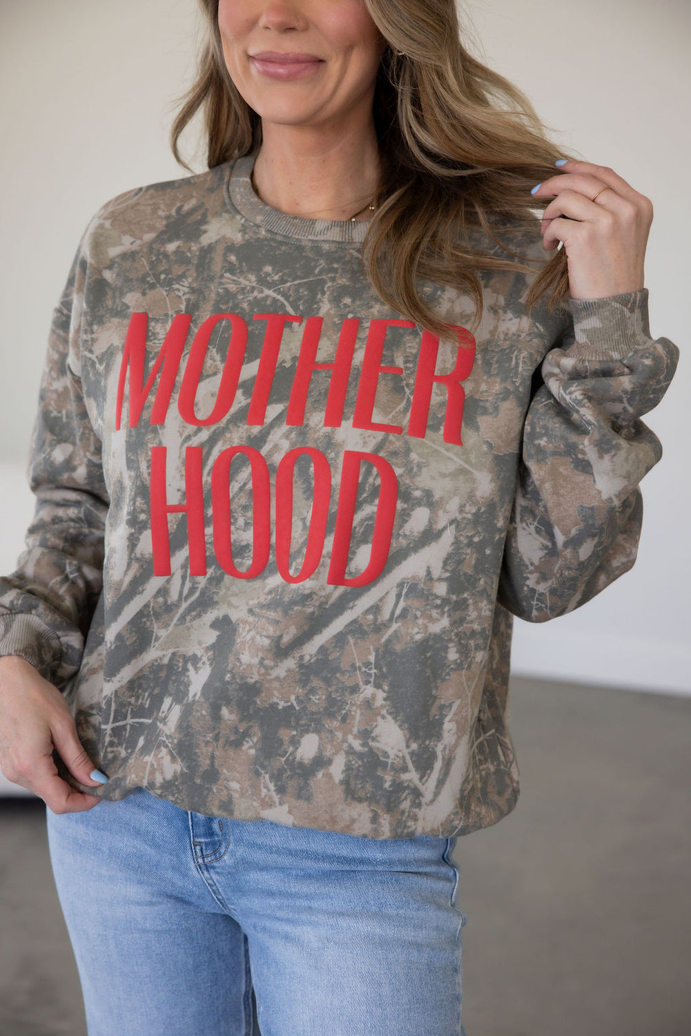 Motherhood Graphic Crew