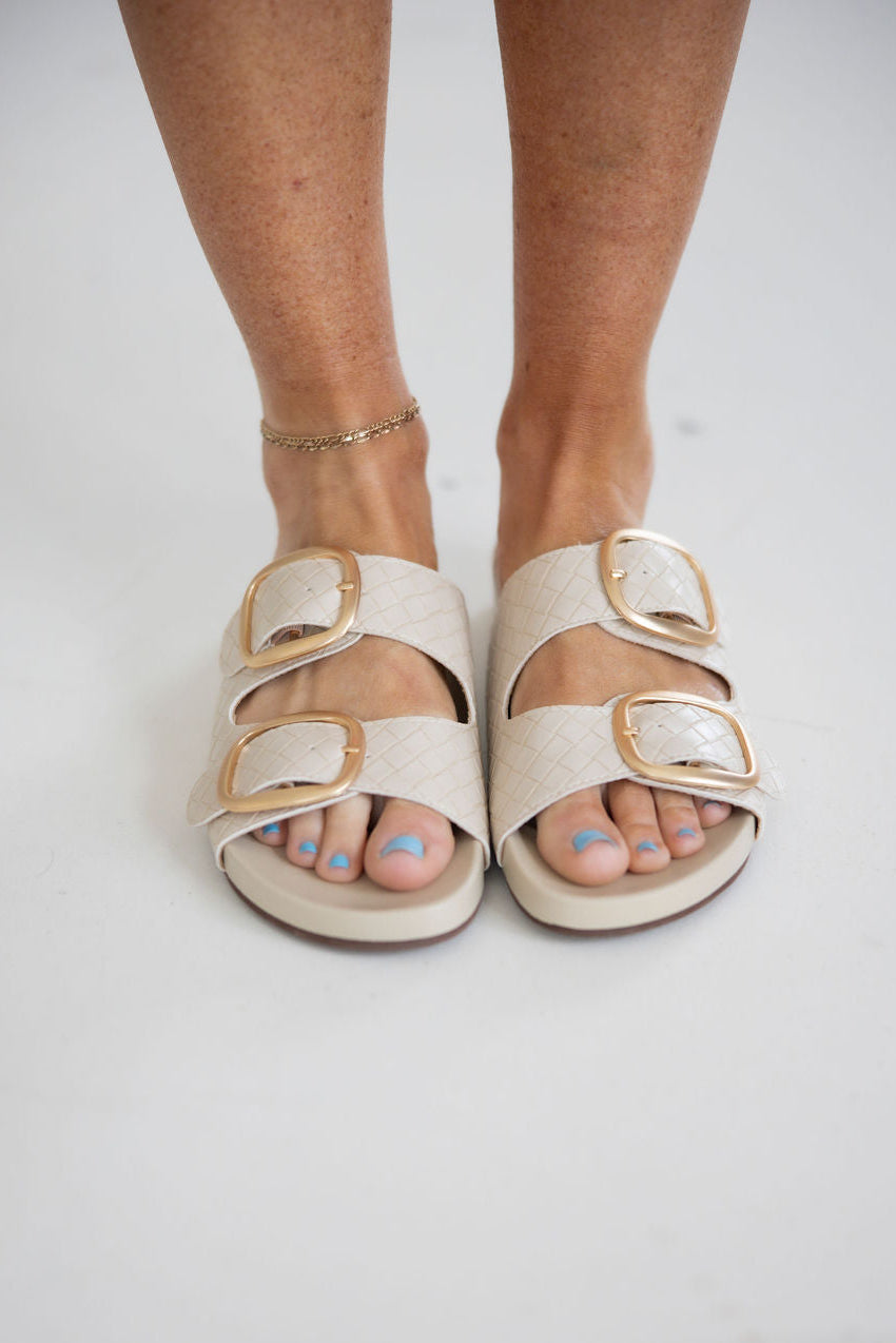 Desiree Buckle Slides