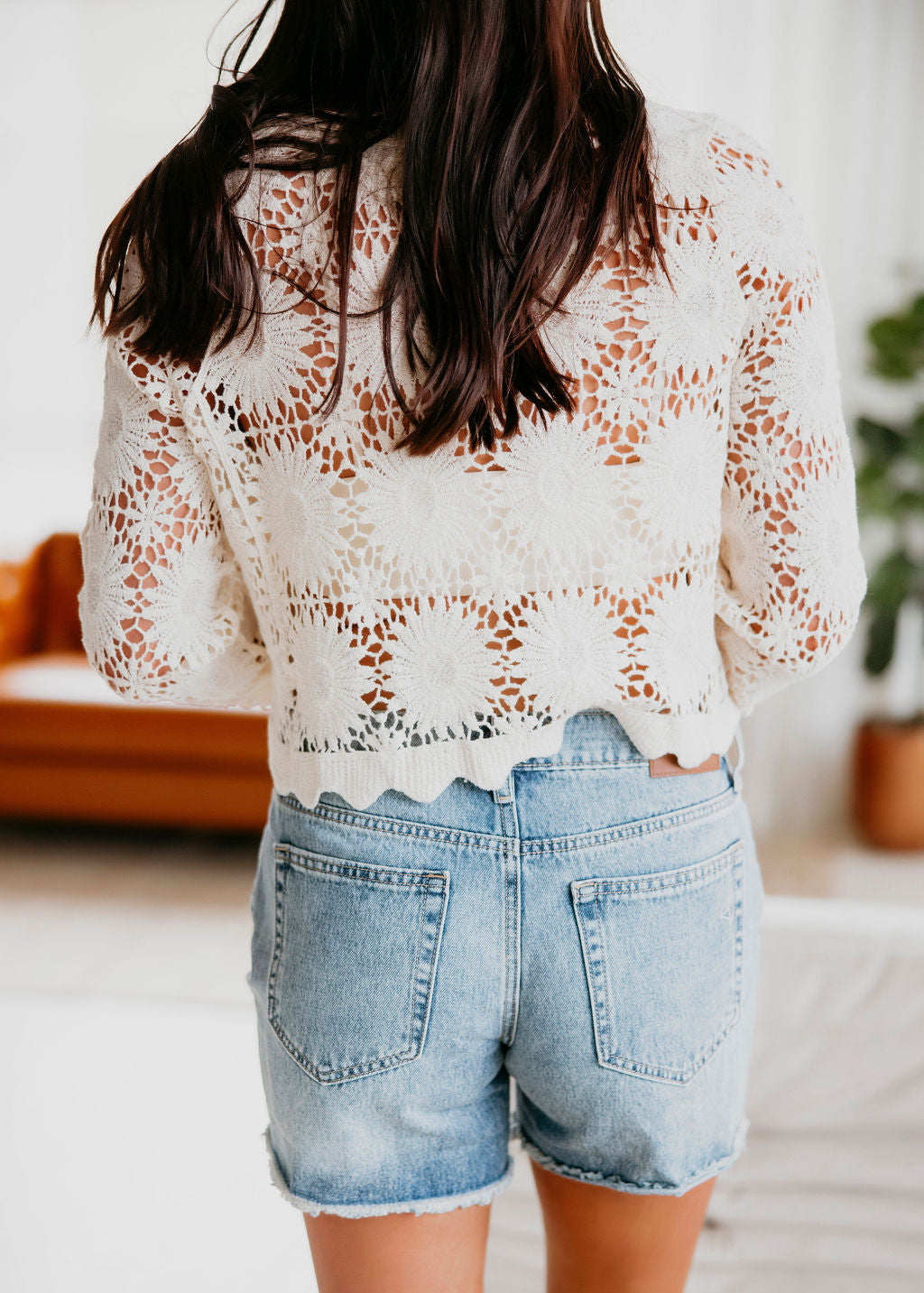 Roen Hidden Folded Denim Short