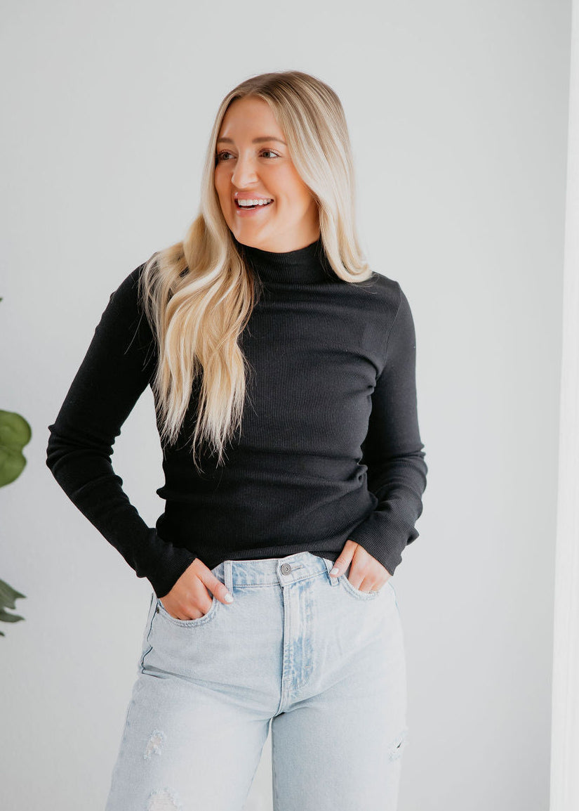 Everyday Base Turtleneck by Lily & Lottie