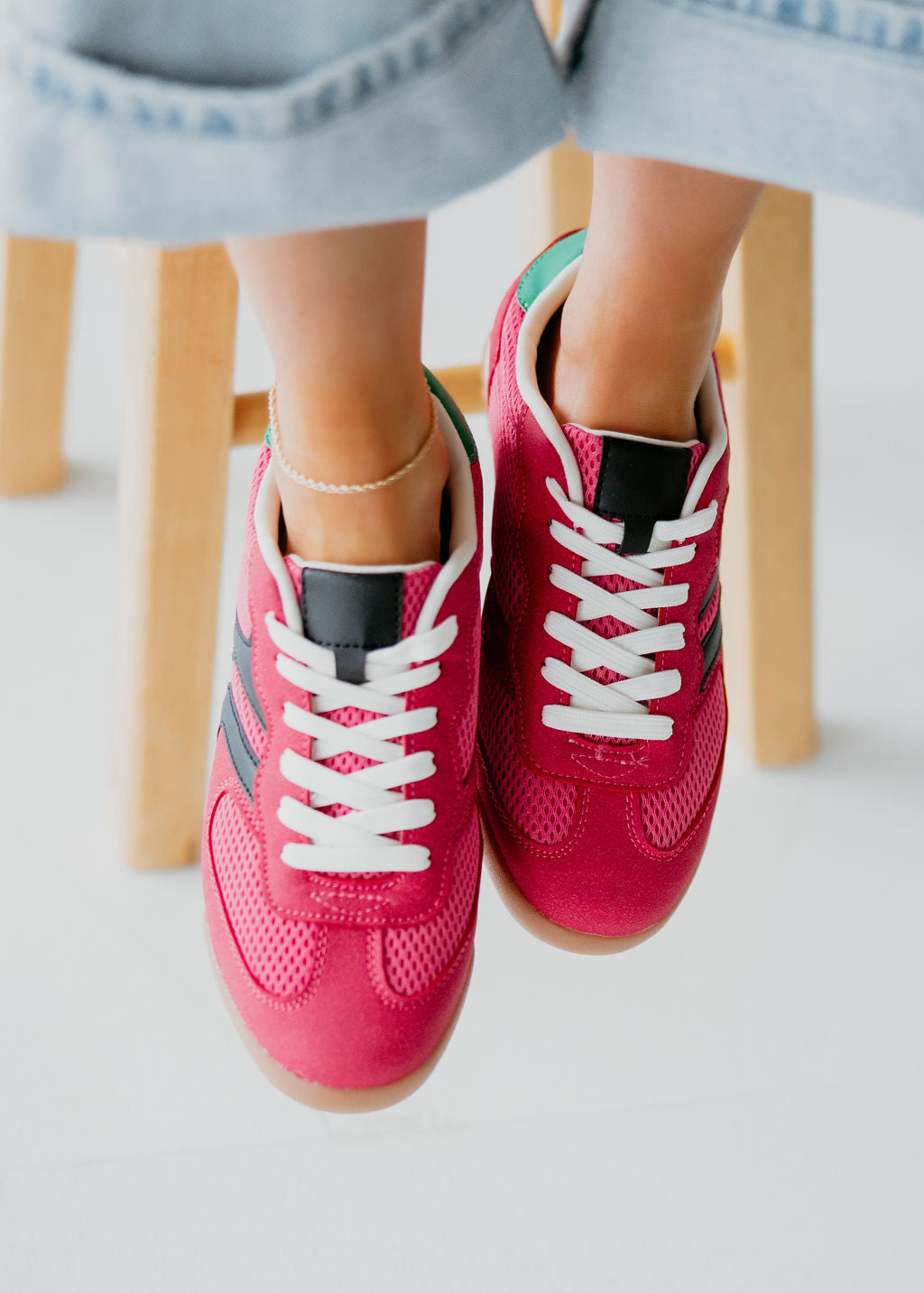 Clove Stripe Sneakers