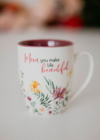 You Make Life Beautiful Mug