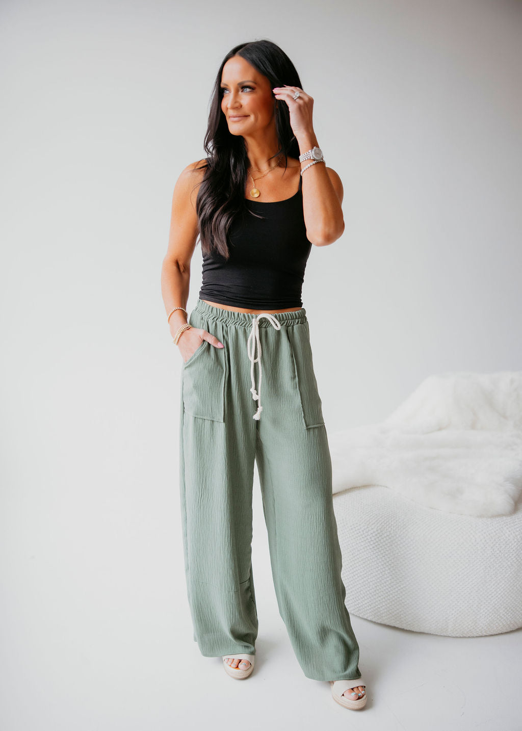 Tangy Wide Leg Pants