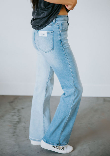 Sidney Two Tone Bootcut Jeans