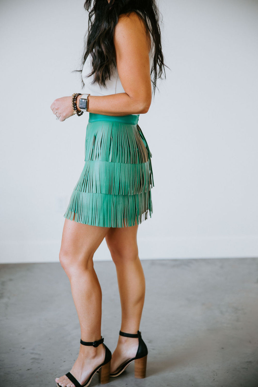 JoDee Fringe Skirt