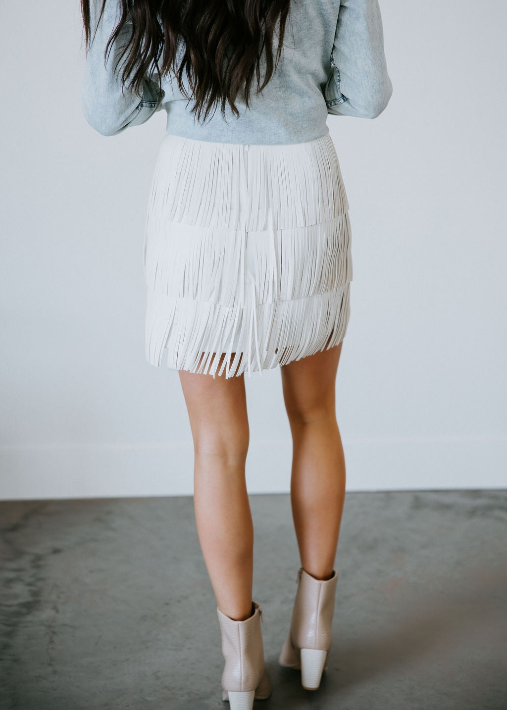 JoDee Fringe Skirt