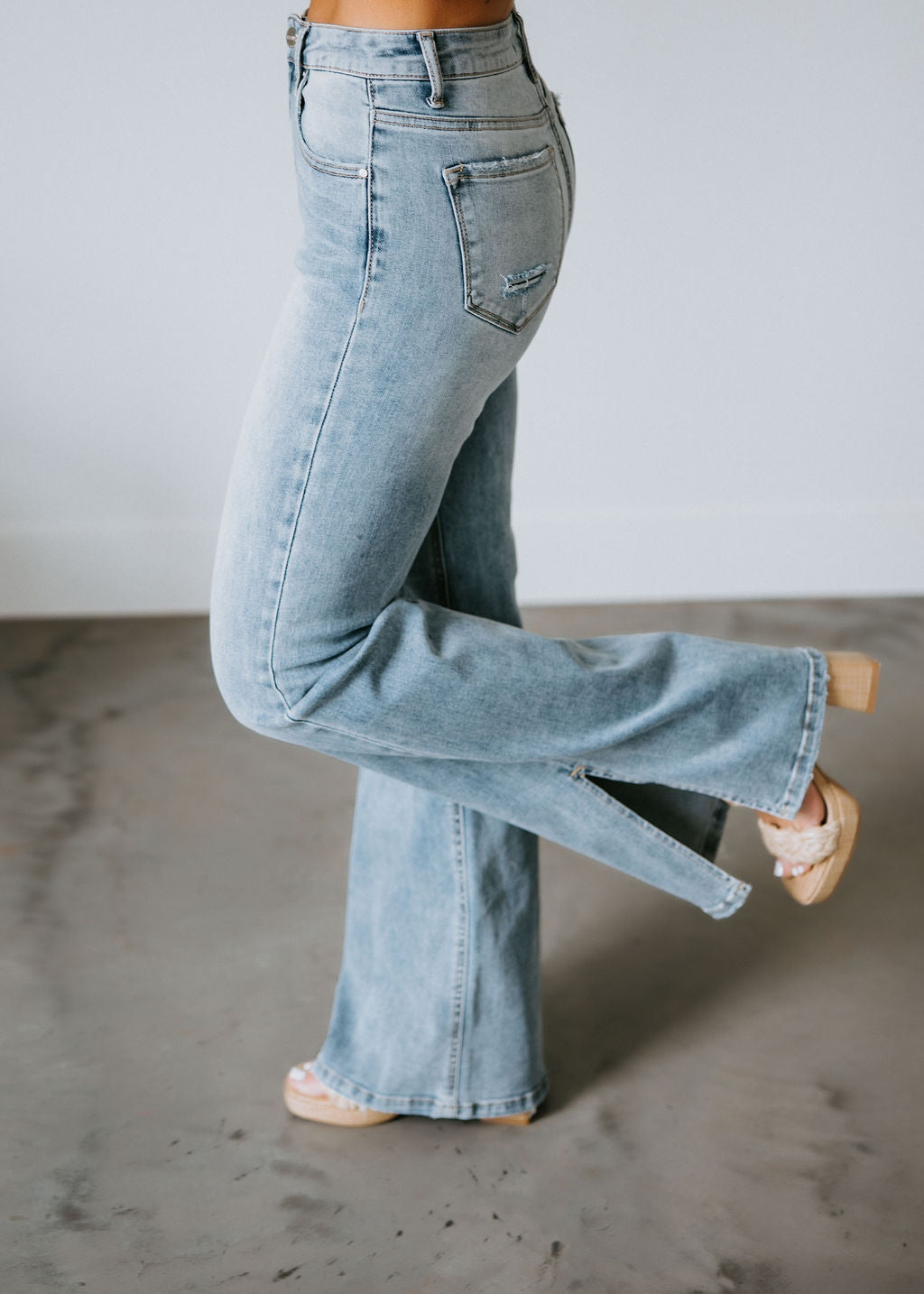 Luca Wide Flare Jeans