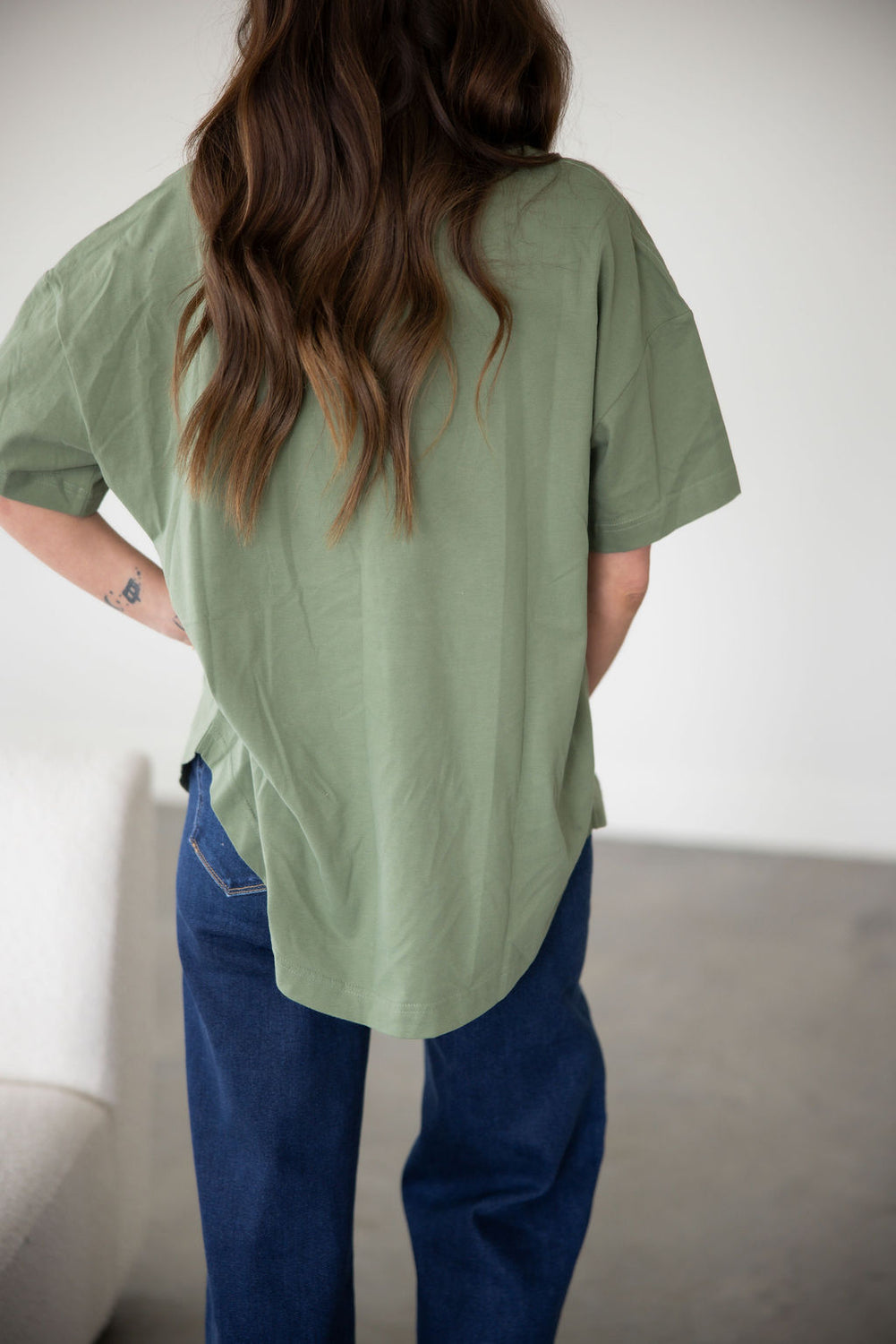 Veblen Oversized Tee by Lily & Lottie