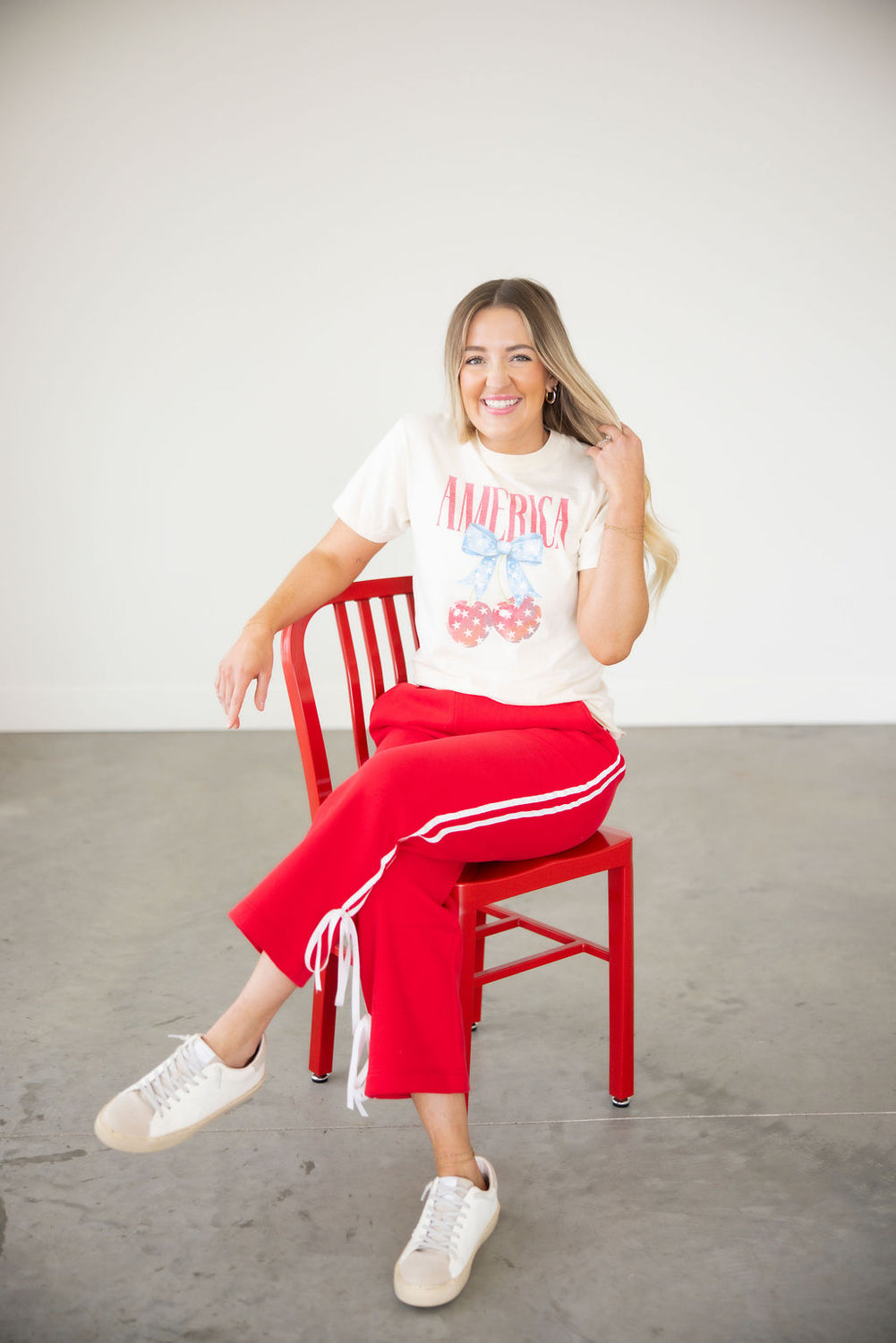 America Cherry Graphic Tee