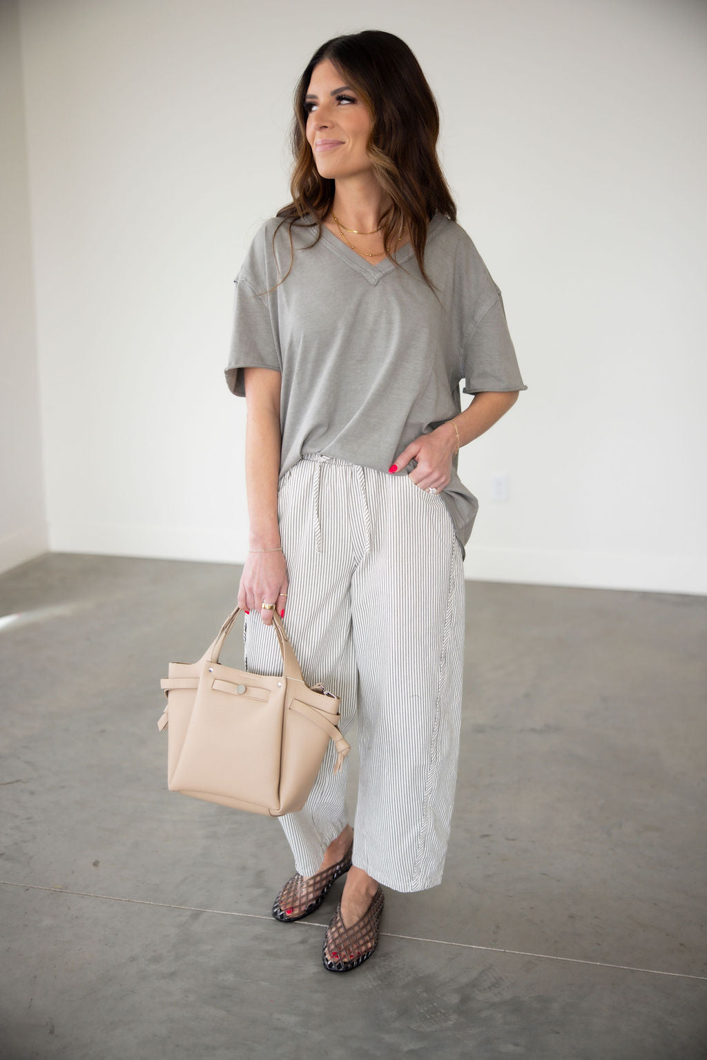 image of Rinna V-Neck Top