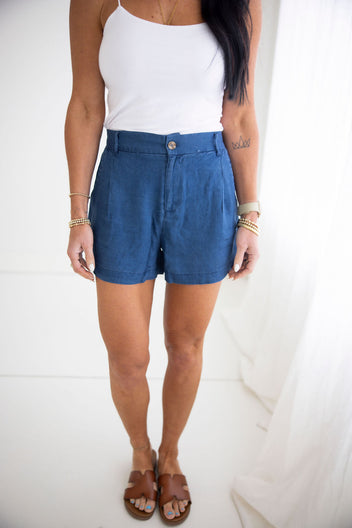 Keeley Pintuck Shorts